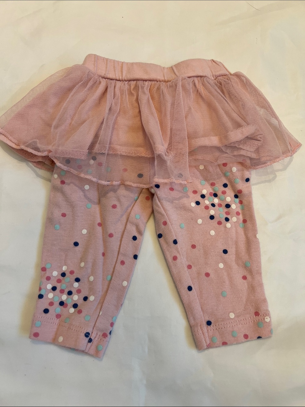 “Bundle 10/$13” Carter's 3M Light Pink Tulle Skirt Leggings baby girl